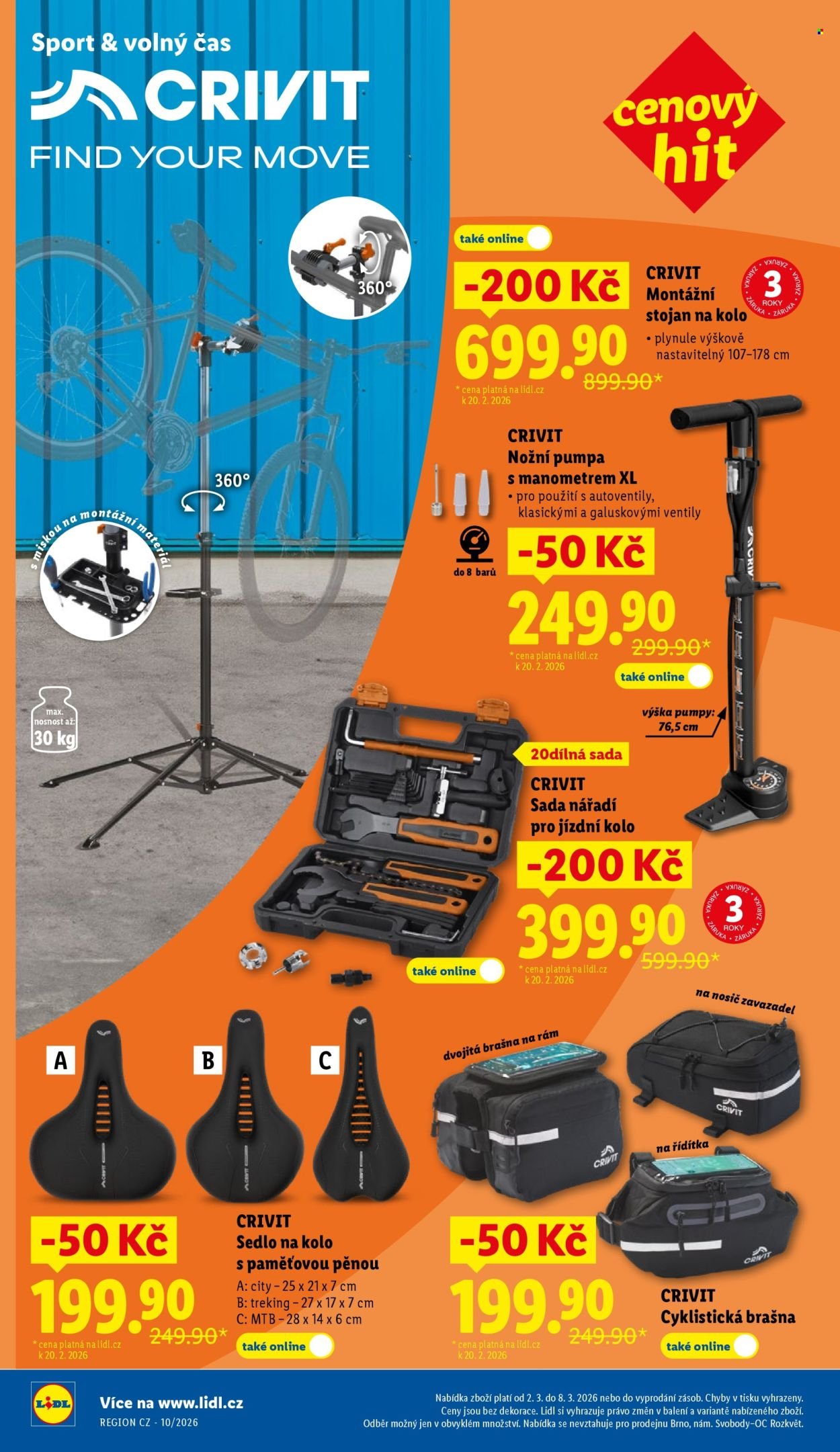 LIDL leták - Spotřební zboží (2026-03-02 - 2026-03-08)