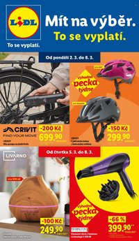 LIDL leták - Spotřební zboží (2026-03-02 - 2026-03-08)