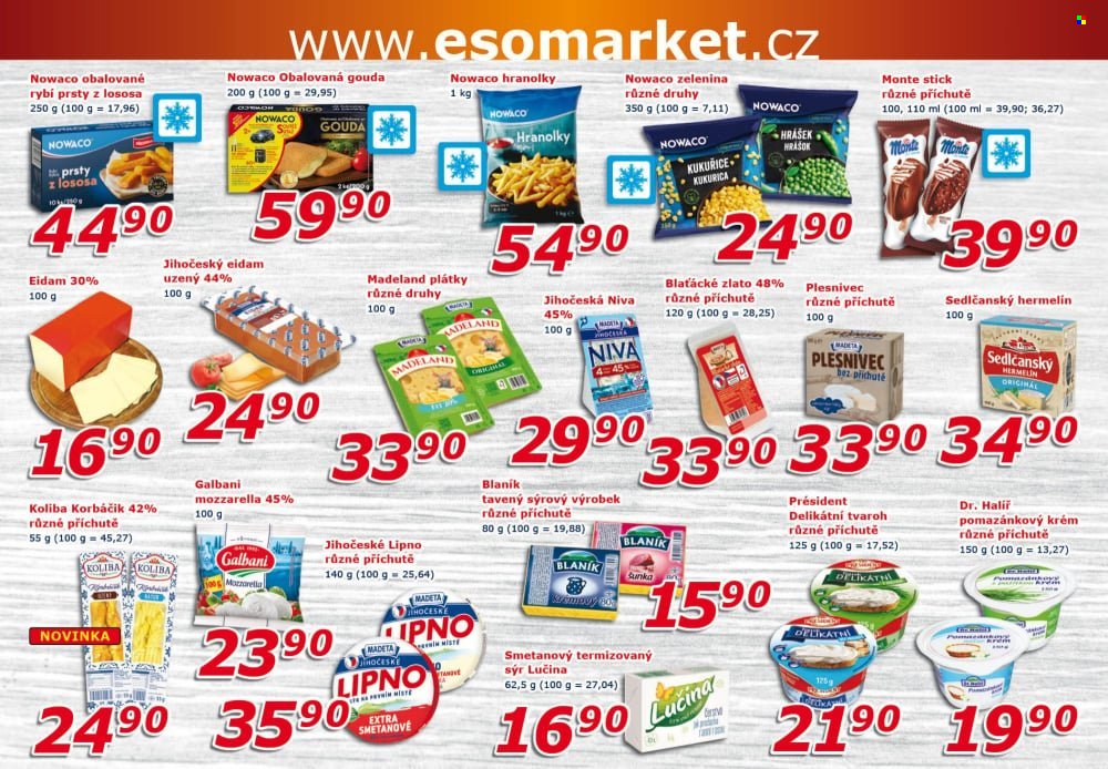 ESO MARKET leták - Od středy 29.10.2025 (2025-10-29 - 2025-11-09)