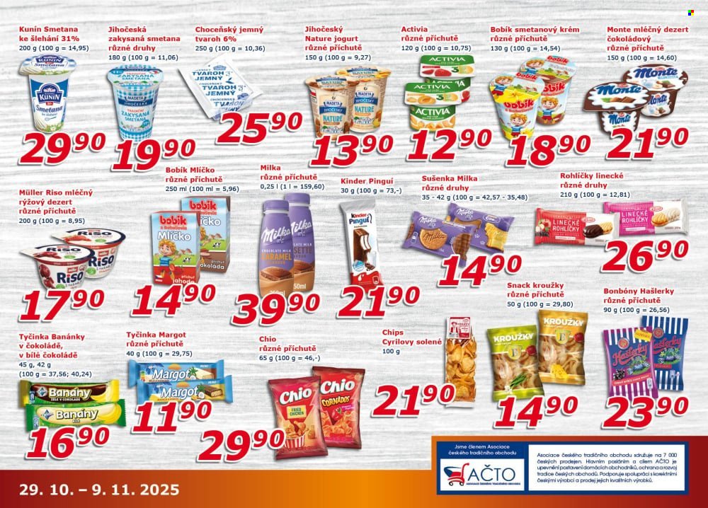 ESO MARKET leták - Od středy 29.10.2025 (2025-10-29 - 2025-11-09)