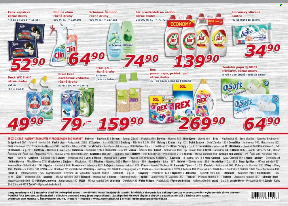 ESO MARKET leták - Od středy 29.10.2025 (2025-10-29 - 2025-11-09)