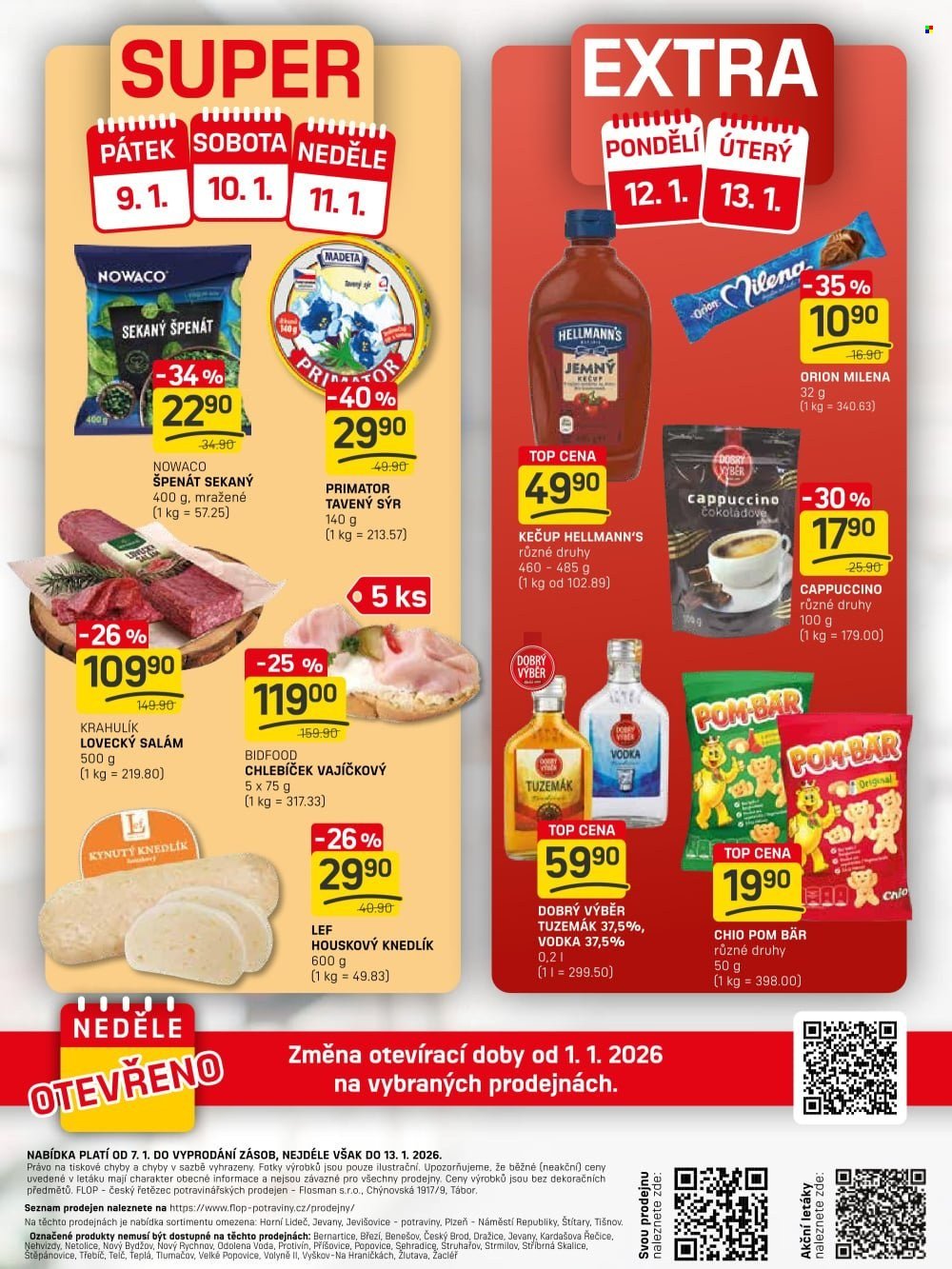 FLOP leták - Top (2026-01-07 - 2026-01-13)