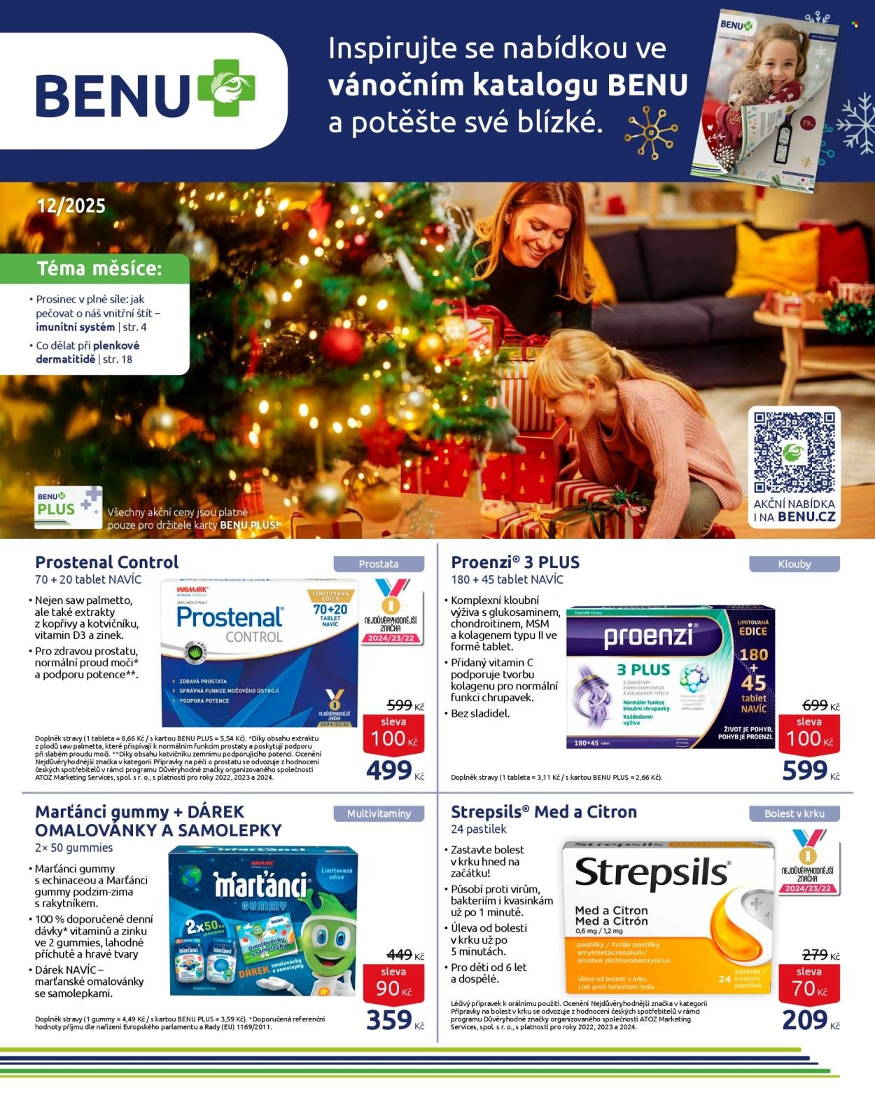 BENU LÉKÁRNA leták - Akční leták (2025-12-01 - 2025-12-31)