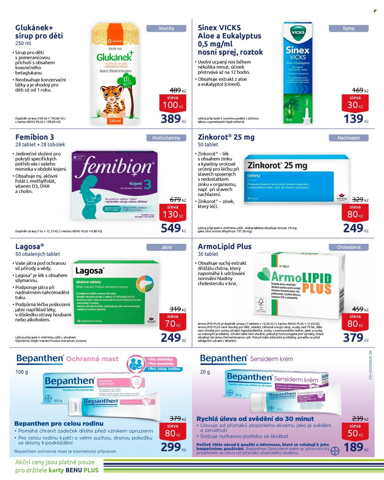 BENU LÉKÁRNA leták - Akční leták (2025-12-01 - 2025-12-31)