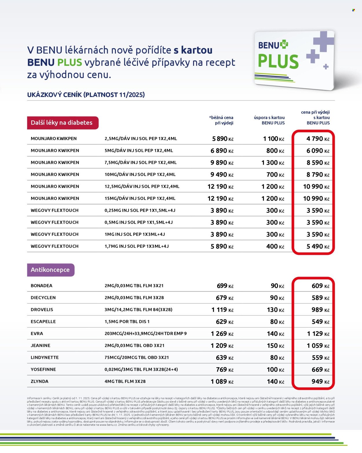 BENU LÉKÁRNA leták - Akční leták (2025-12-01 - 2025-12-31)