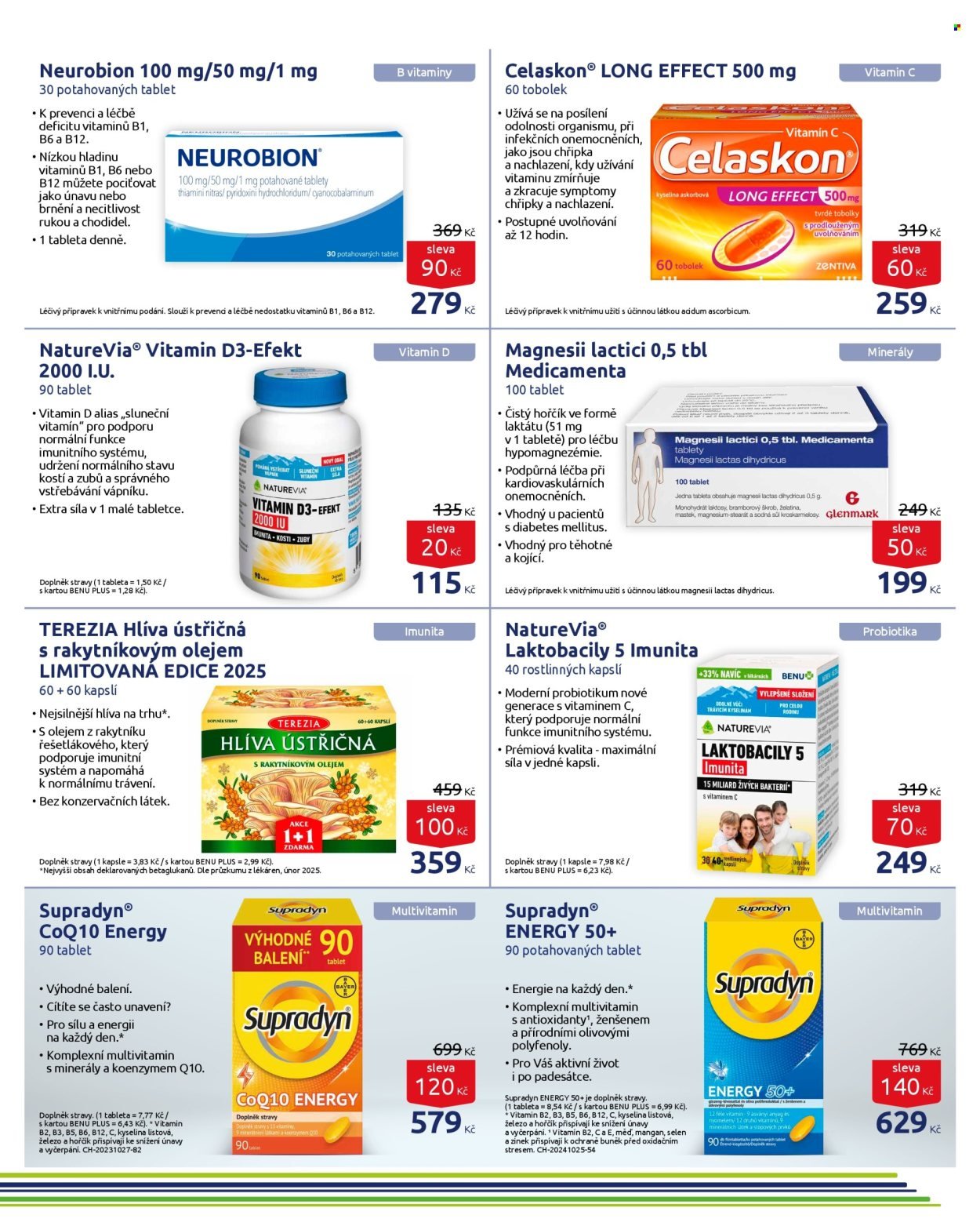 BENU LÉKÁRNA leták - Akční leták (2025-12-01 - 2025-12-31)