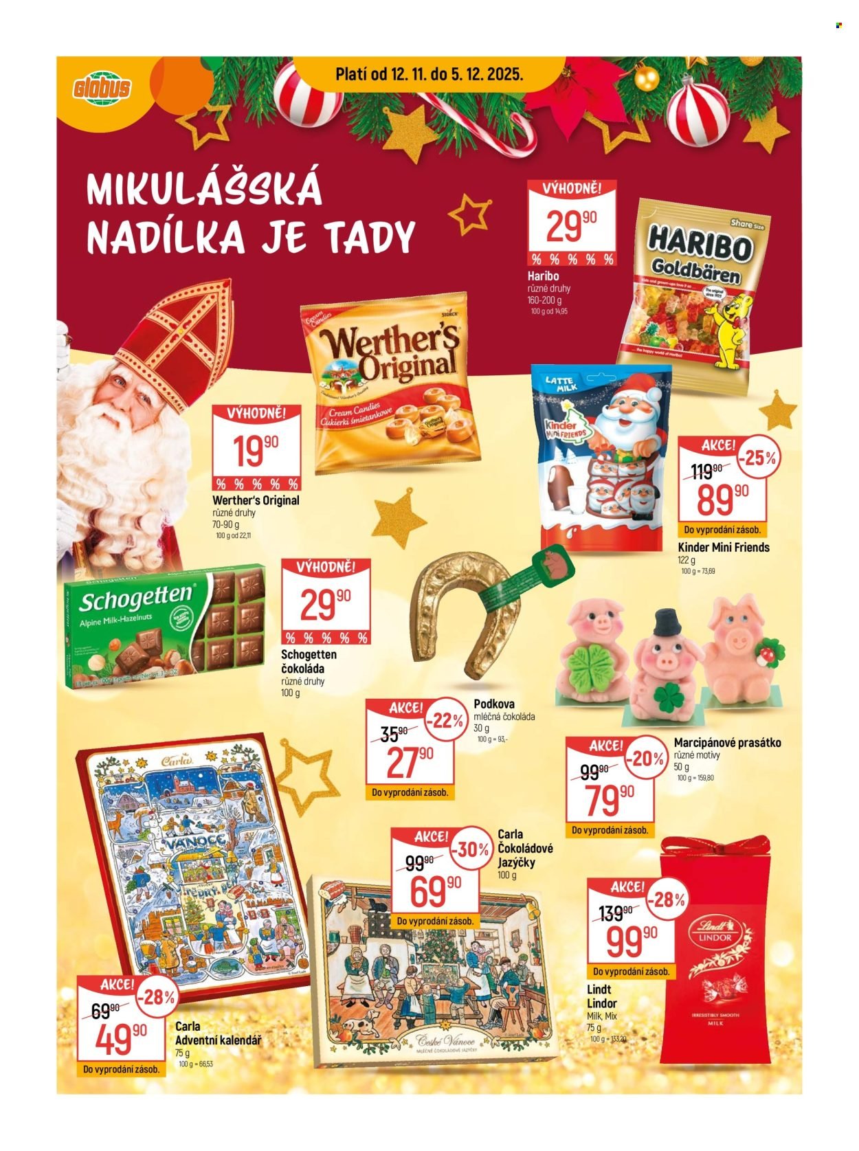 GLOBUS leták - Od středy 12.11.2025 (2025-11-12 - 2025-11-18)