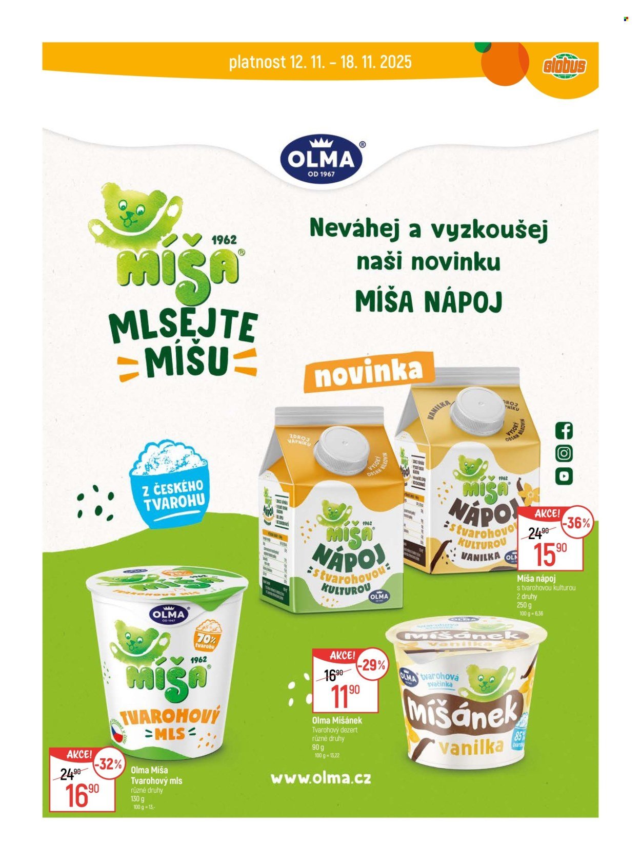 GLOBUS leták - Od středy 12.11.2025 (2025-11-12 - 2025-11-18)