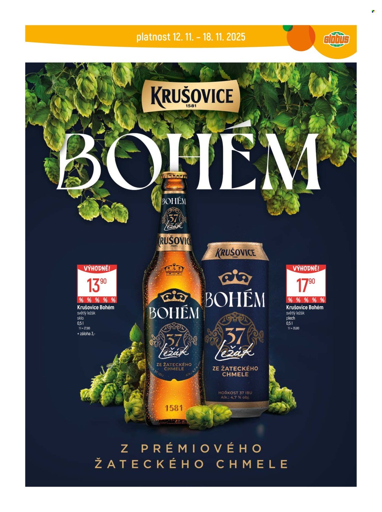 GLOBUS leták - Od středy 12.11.2025 (2025-11-12 - 2025-11-18)