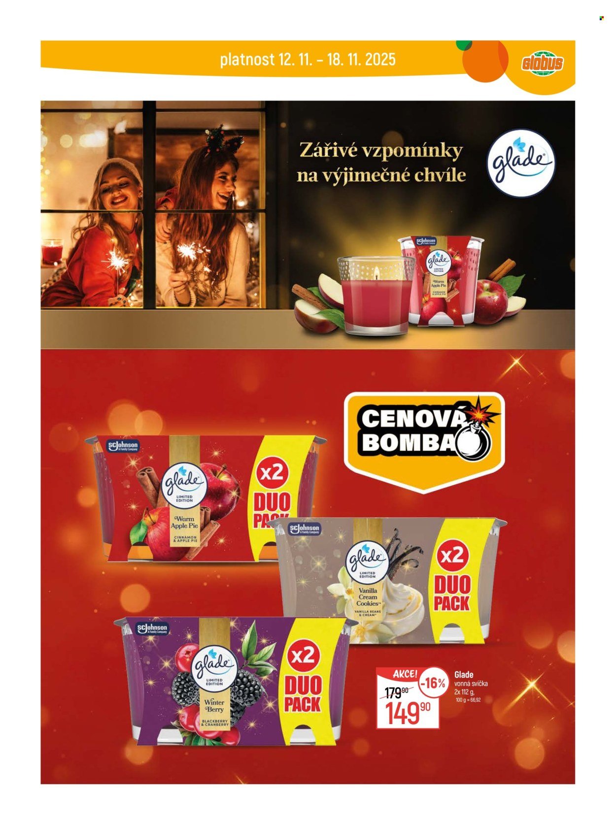 GLOBUS leták - Od středy 12.11.2025 (2025-11-12 - 2025-11-18)