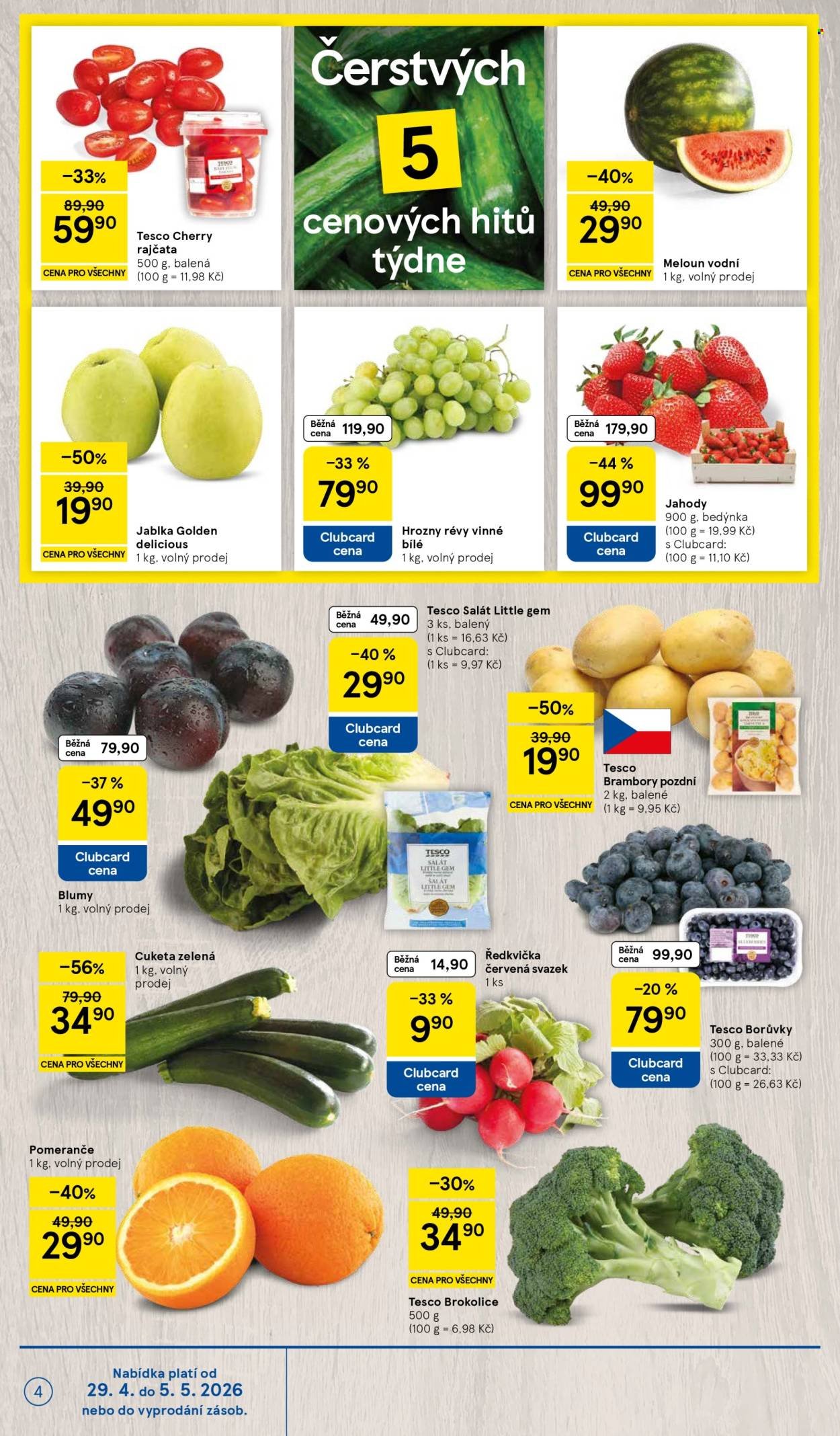 TESCO leták - Grilování, které rozpálí všechny smysly (2026-04-29 - 2026-05-05)