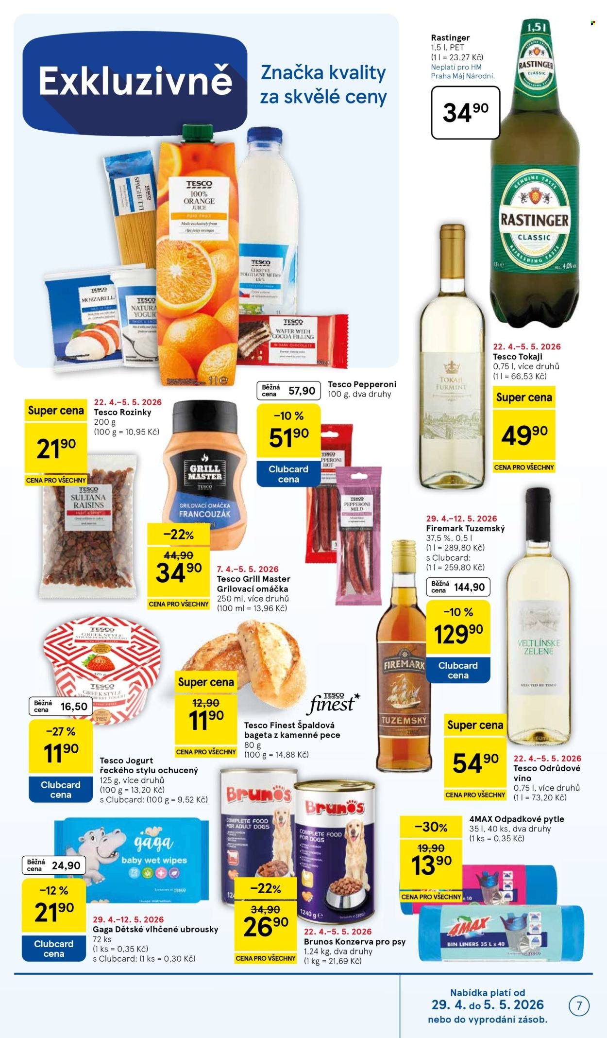 TESCO leták - Grilování, které rozpálí všechny smysly (2026-04-29 - 2026-05-05)