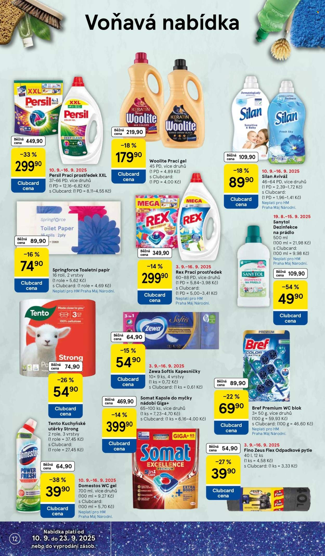 TESCO leták - 15 let s Clubcard (2025-09-10 - 2025-09-16)