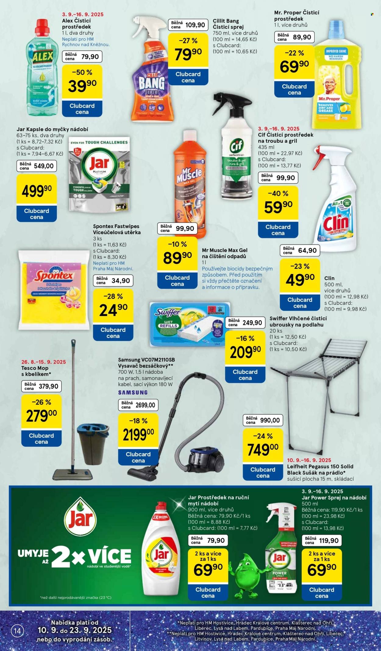 TESCO leták - 15 let s Clubcard (2025-09-10 - 2025-09-16)