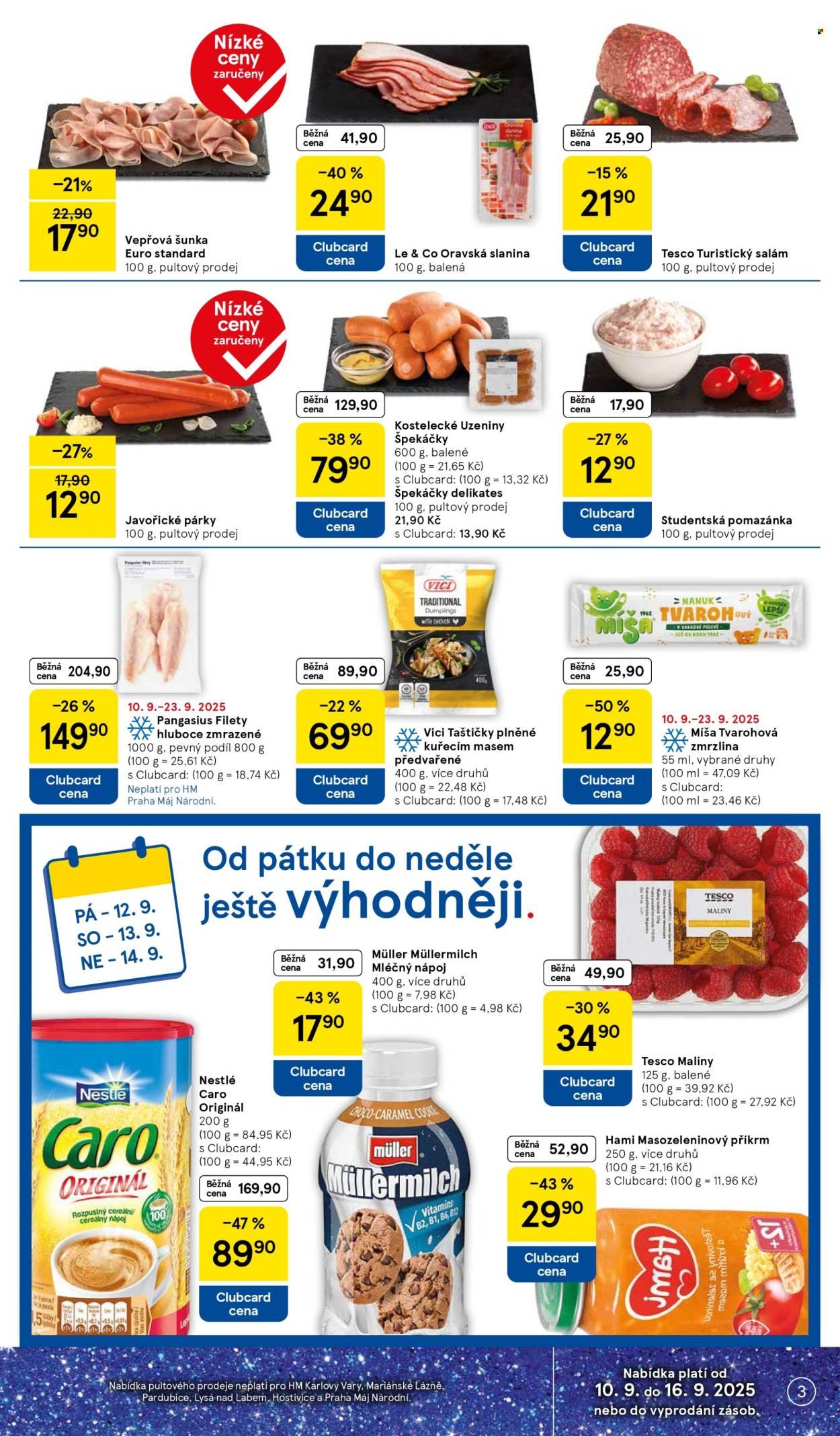 TESCO leták - 15 let s Clubcard (2025-09-10 - 2025-09-16)