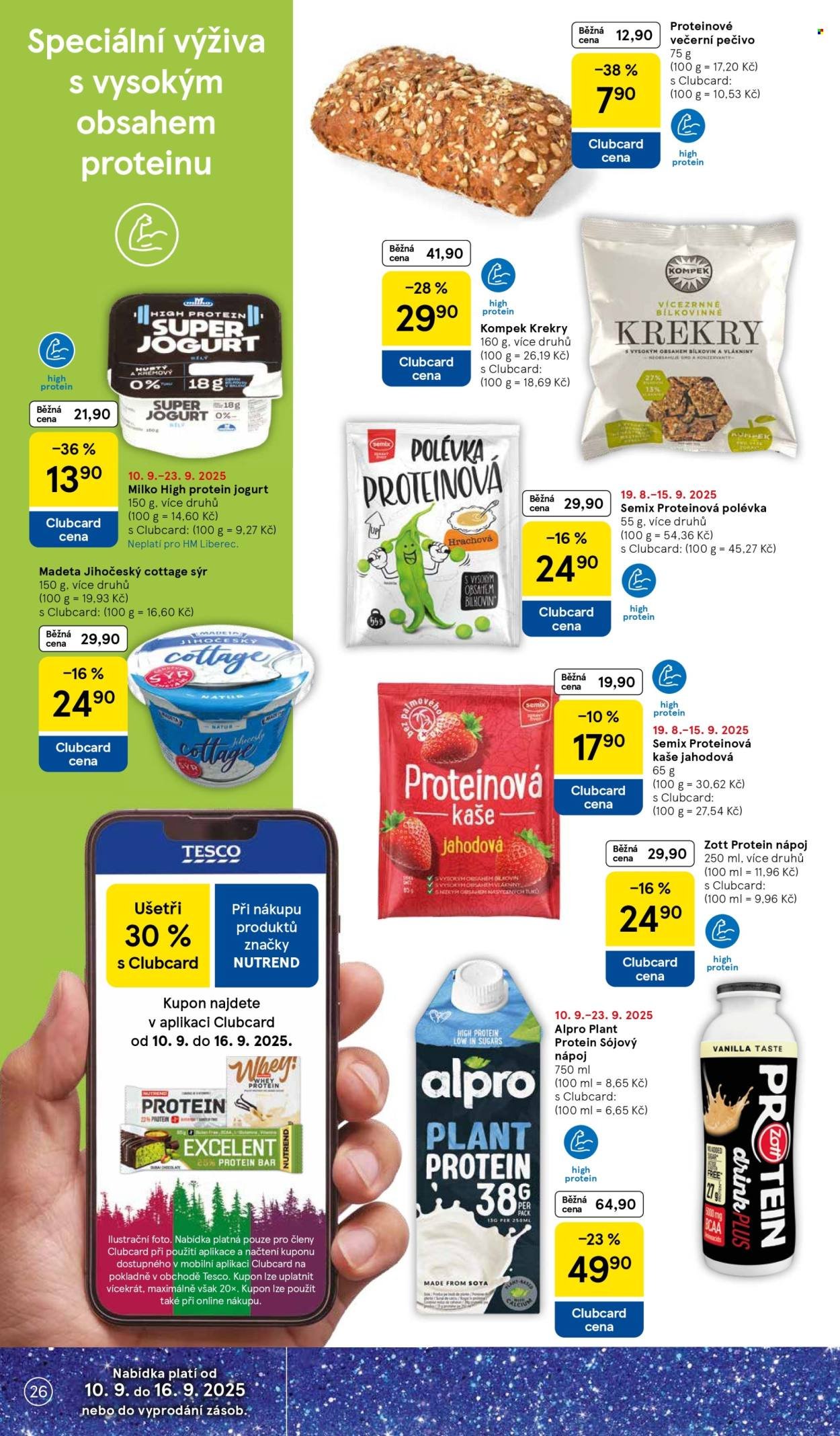 TESCO leták - 15 let s Clubcard (2025-09-10 - 2025-09-16)