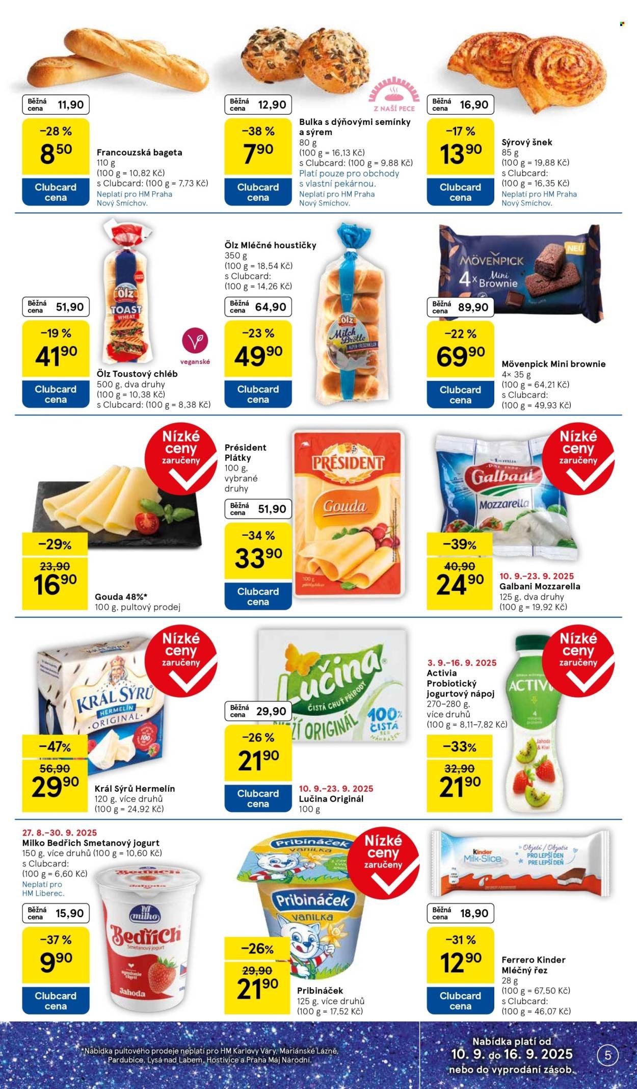 TESCO leták - 15 let s Clubcard (2025-09-10 - 2025-09-16)