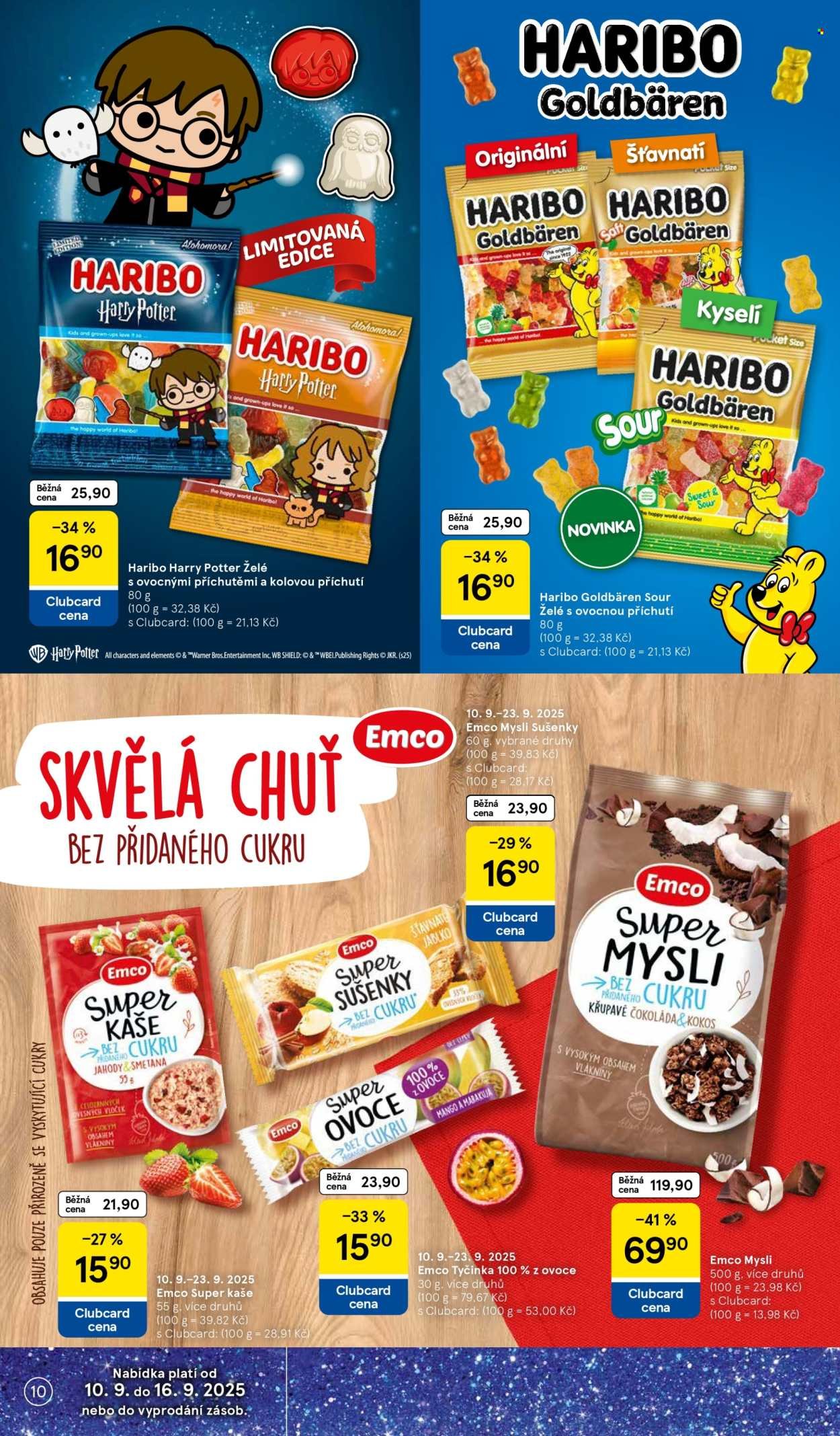 TESCO leták - 15 let s Clubcard (2025-09-10 - 2025-09-16)