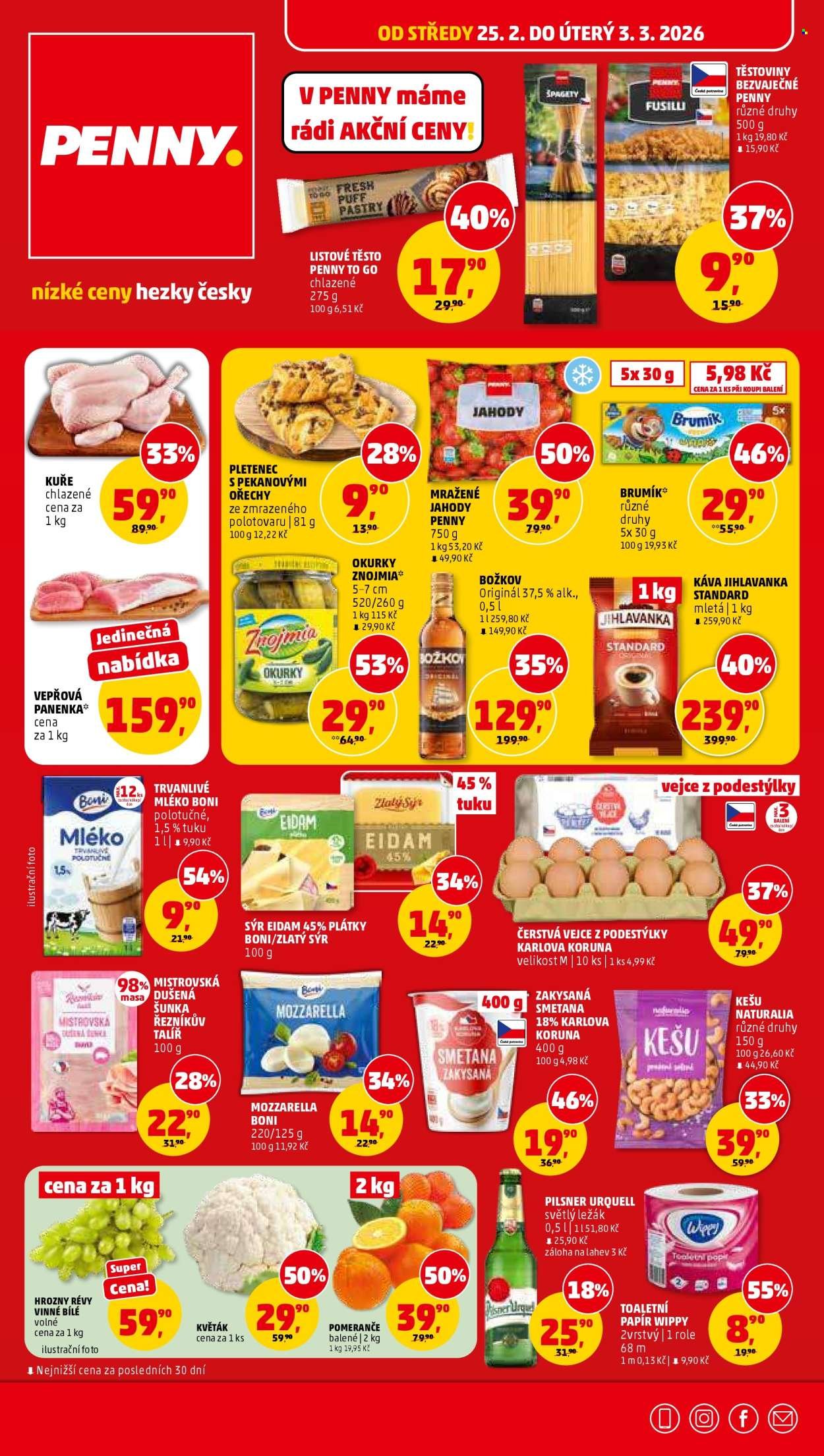 PENNY leták - nízké ceny hezky česky (2026-02-25 - 2026-03-03)