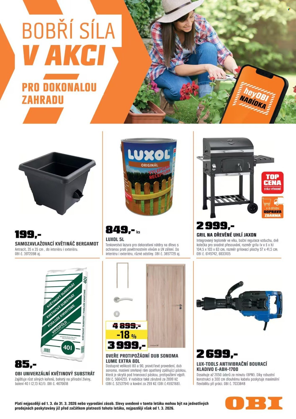 OBI leták - Bobří síla v akci (2026-03-01 - 2026-03-31)