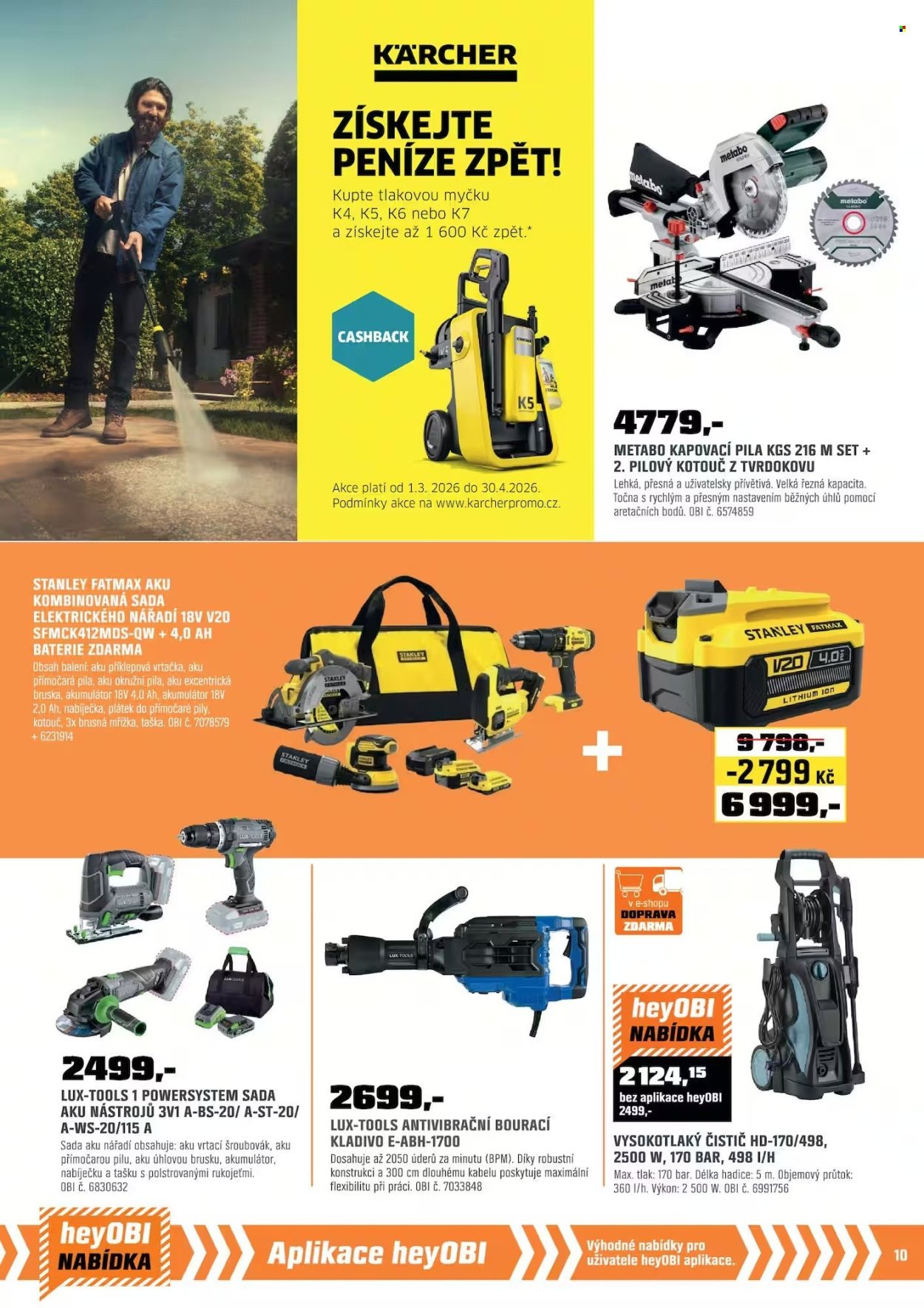 OBI leták - Bobří síla v akci (2026-03-01 - 2026-03-31)