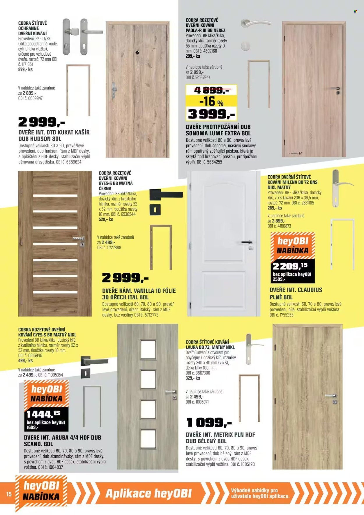 OBI leták - Bobří síla v akci (2026-03-01 - 2026-03-31)