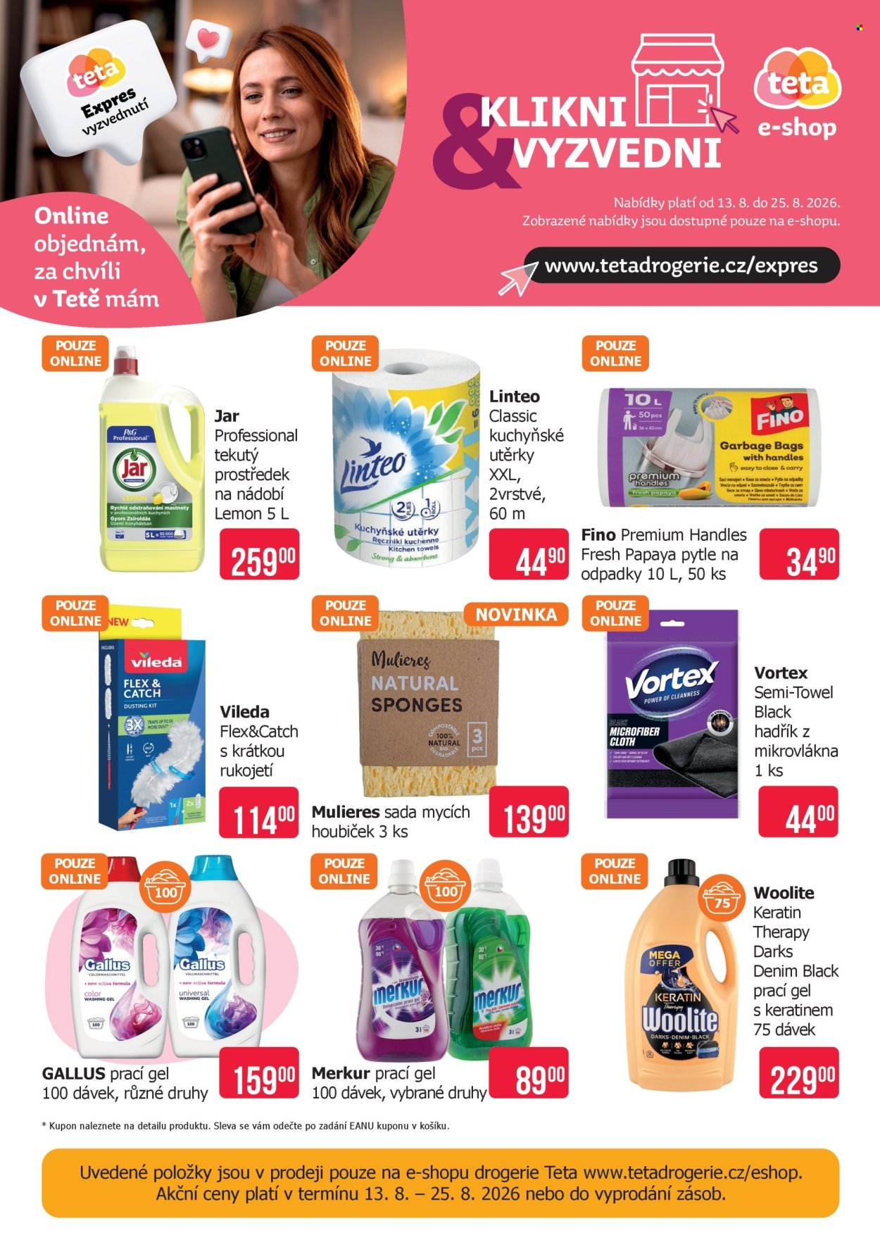 TETA DROGERIE leták - Od čtvrtka 13.8.2026