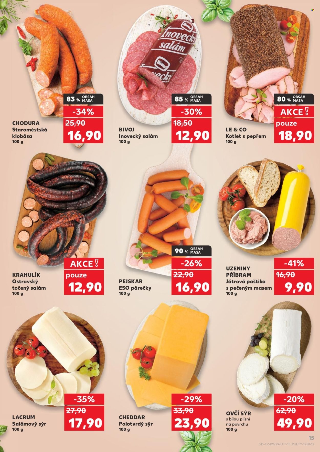 KAUFLAND leták - Od středy 15.7.2026