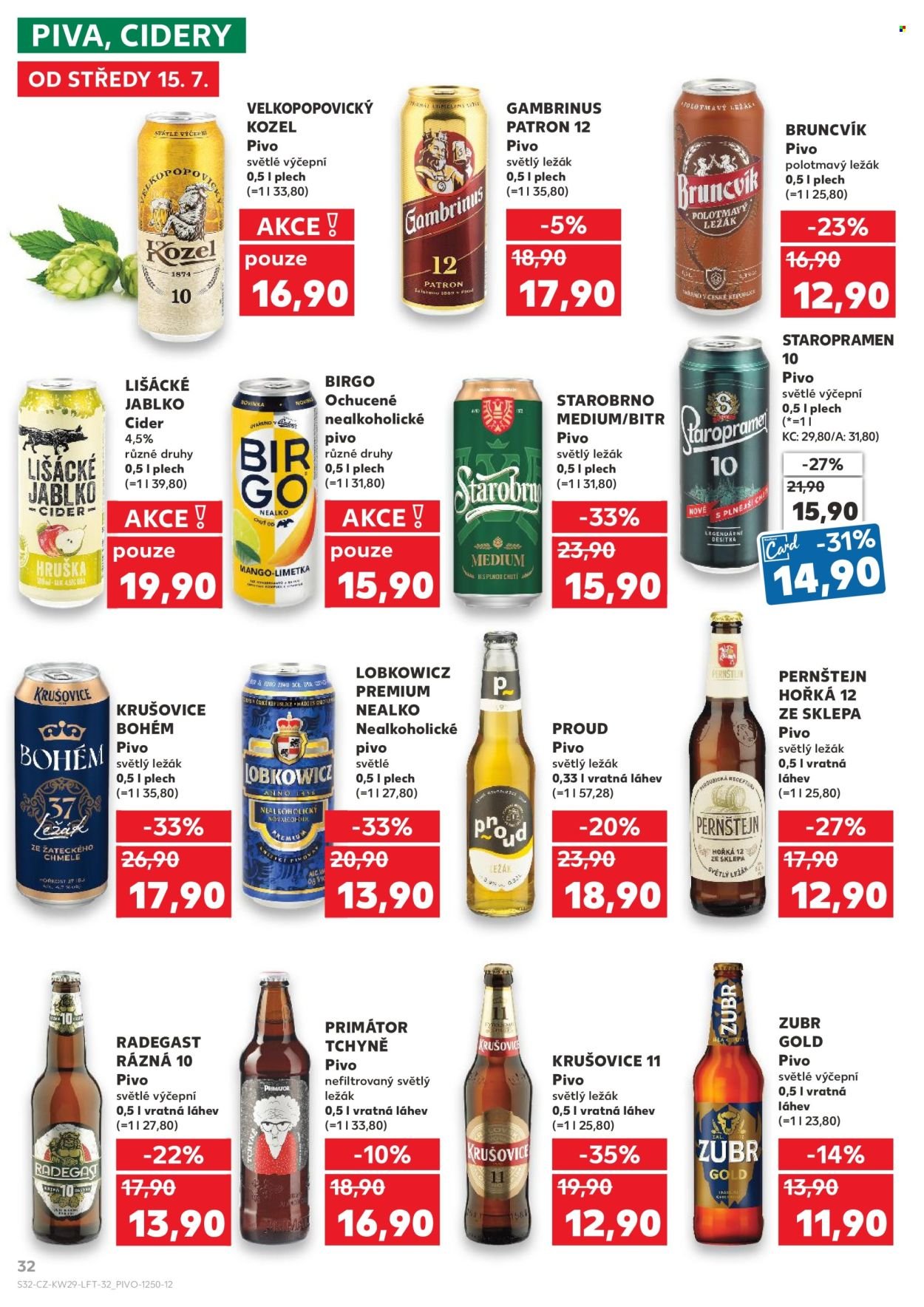 KAUFLAND leták - Od středy 15.7.2026