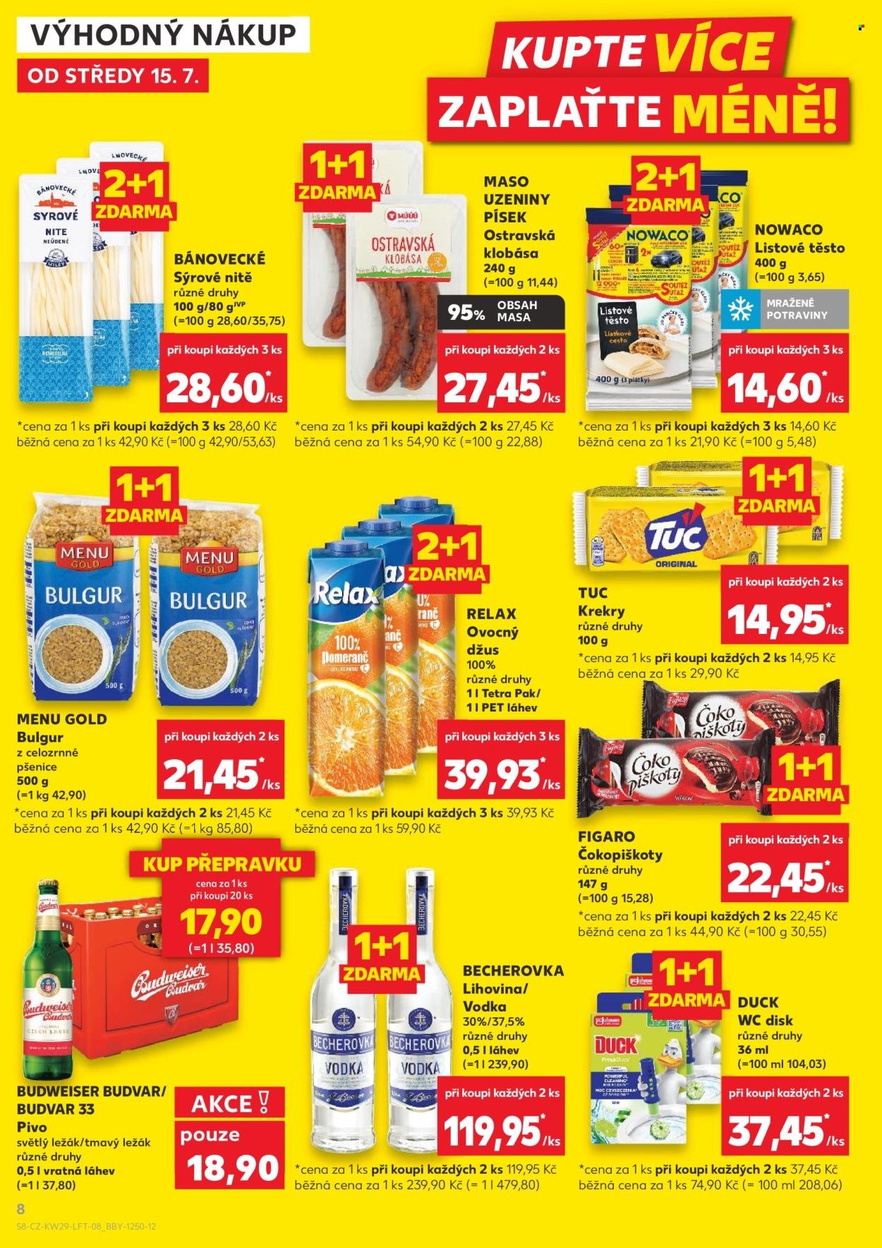 KAUFLAND leták - Od středy 15.7.2026