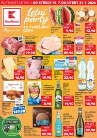 KAUFLAND leták - Od středy 15.7.2026