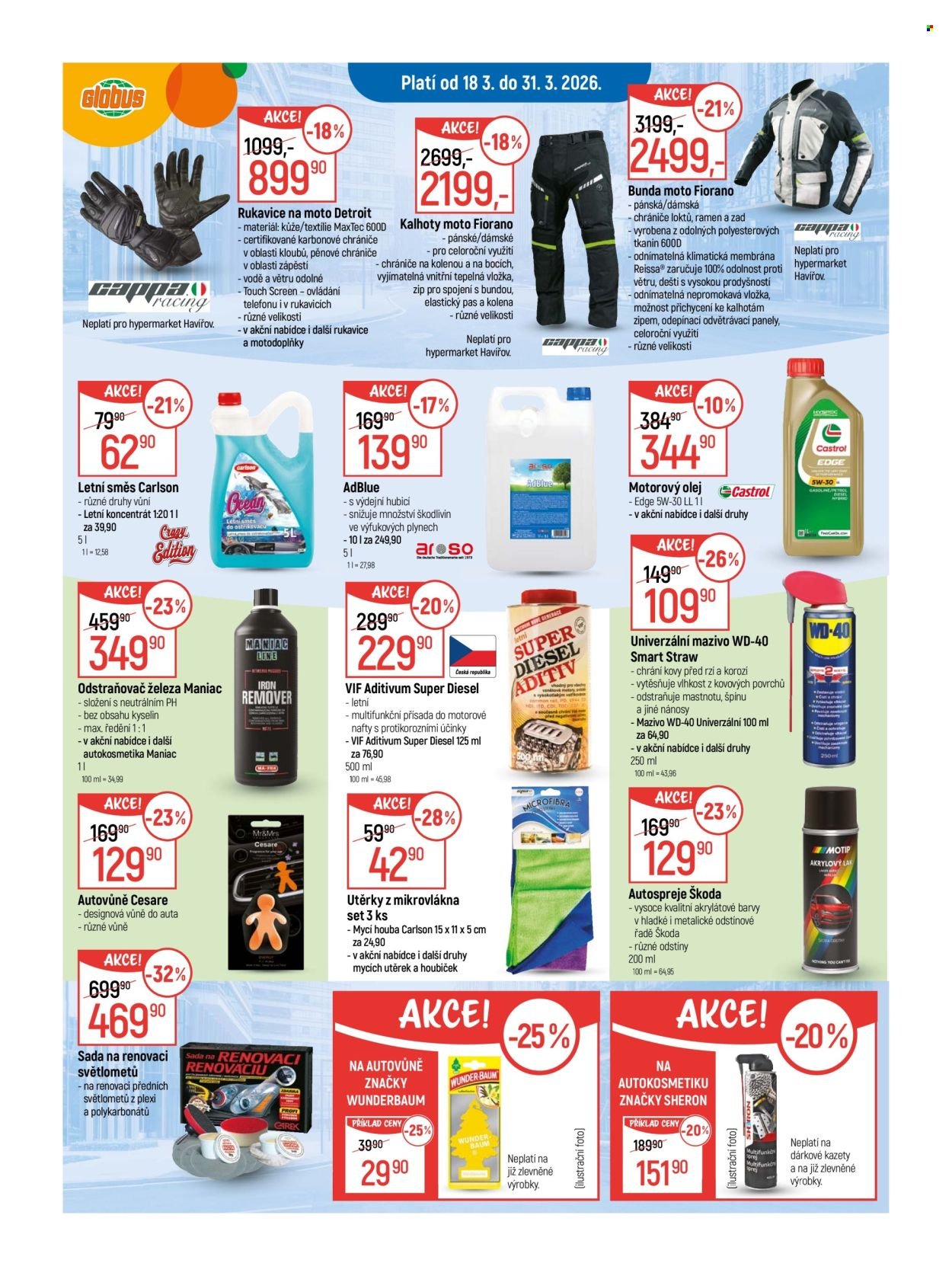 GLOBUS leták - Od středy 18.3.2026 (2026-03-18 - 2026-03-31)