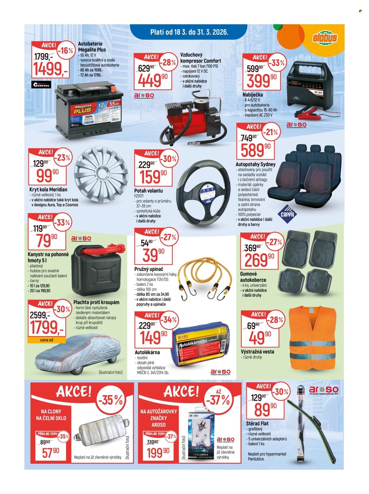 GLOBUS leták - Od středy 18.3.2026 (2026-03-18 - 2026-03-31)