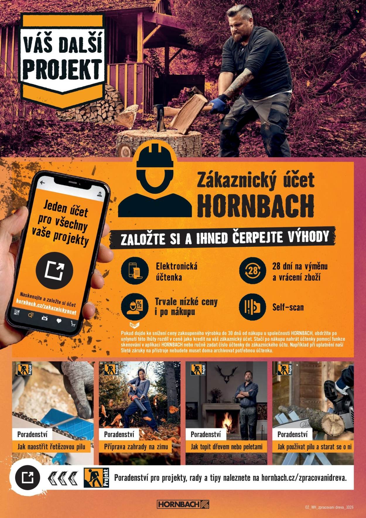 HORNBACH leták - Váš další projekt - Zpracování dřeva