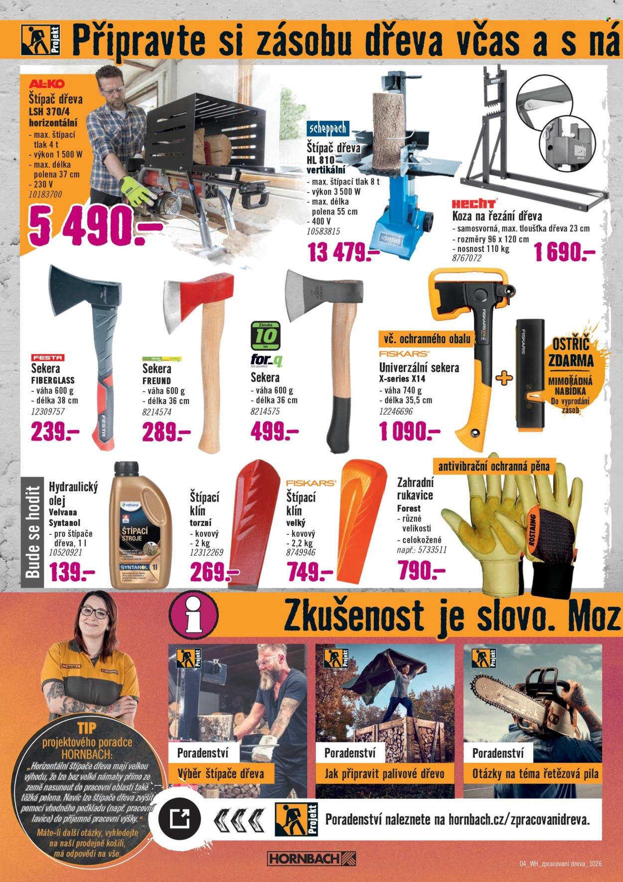 HORNBACH leták - Váš další projekt - Zpracování dřeva