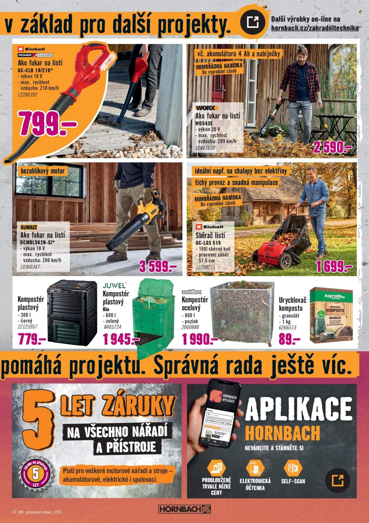 HORNBACH leták - Váš další projekt - Zpracování dřeva