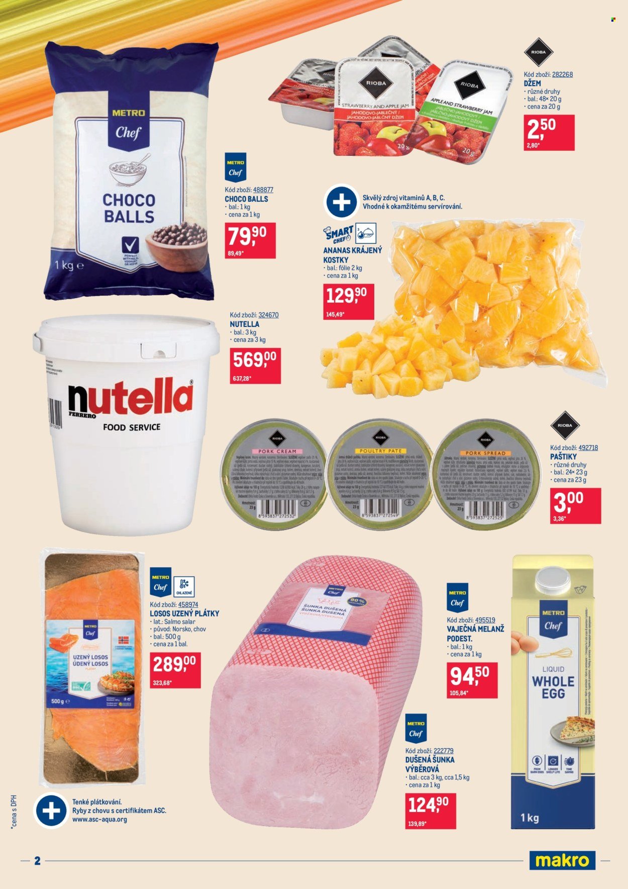 MAKRO leták - Snídaně