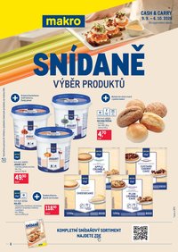 MAKRO leták - Snídaně
