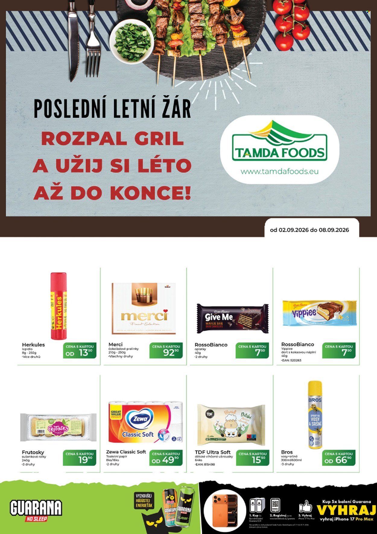 TAMDA FOODS leták - Od středy 2.9.2026