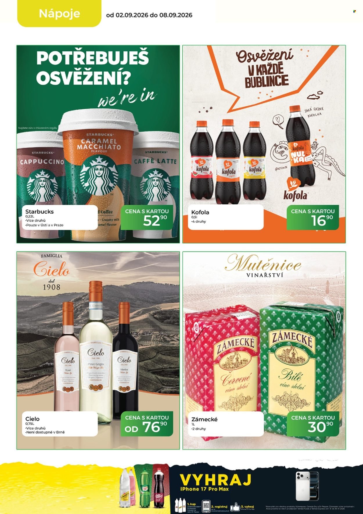 TAMDA FOODS leták - Od středy 2.9.2026