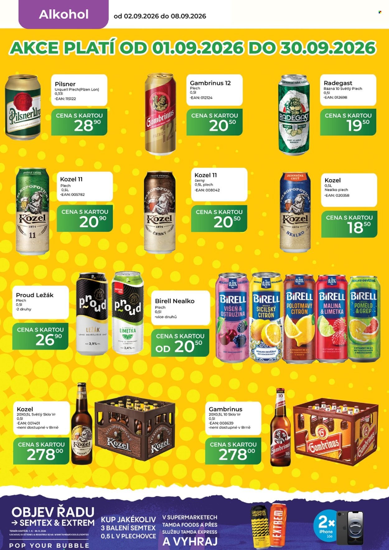 TAMDA FOODS leták - Od středy 2.9.2026