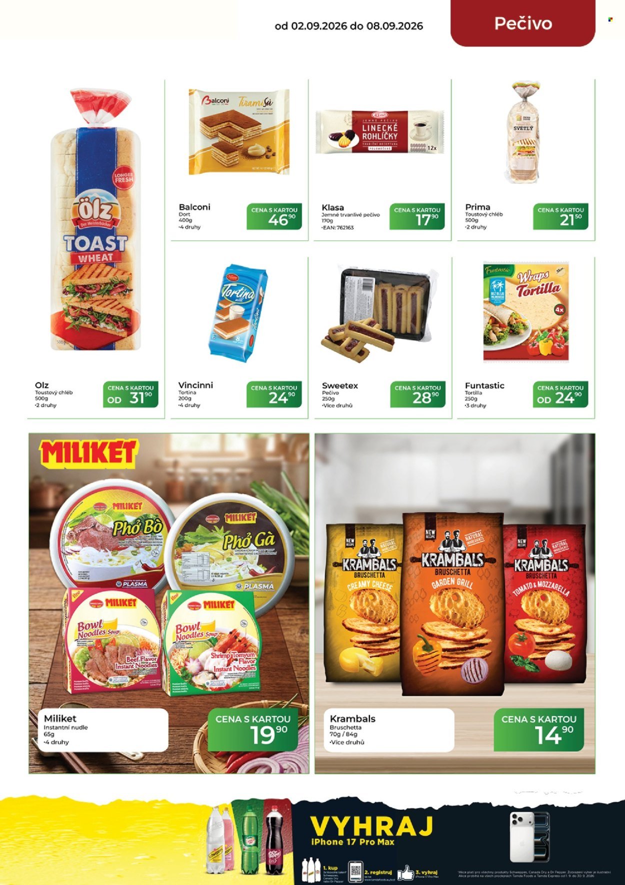 TAMDA FOODS leták - Od středy 2.9.2026