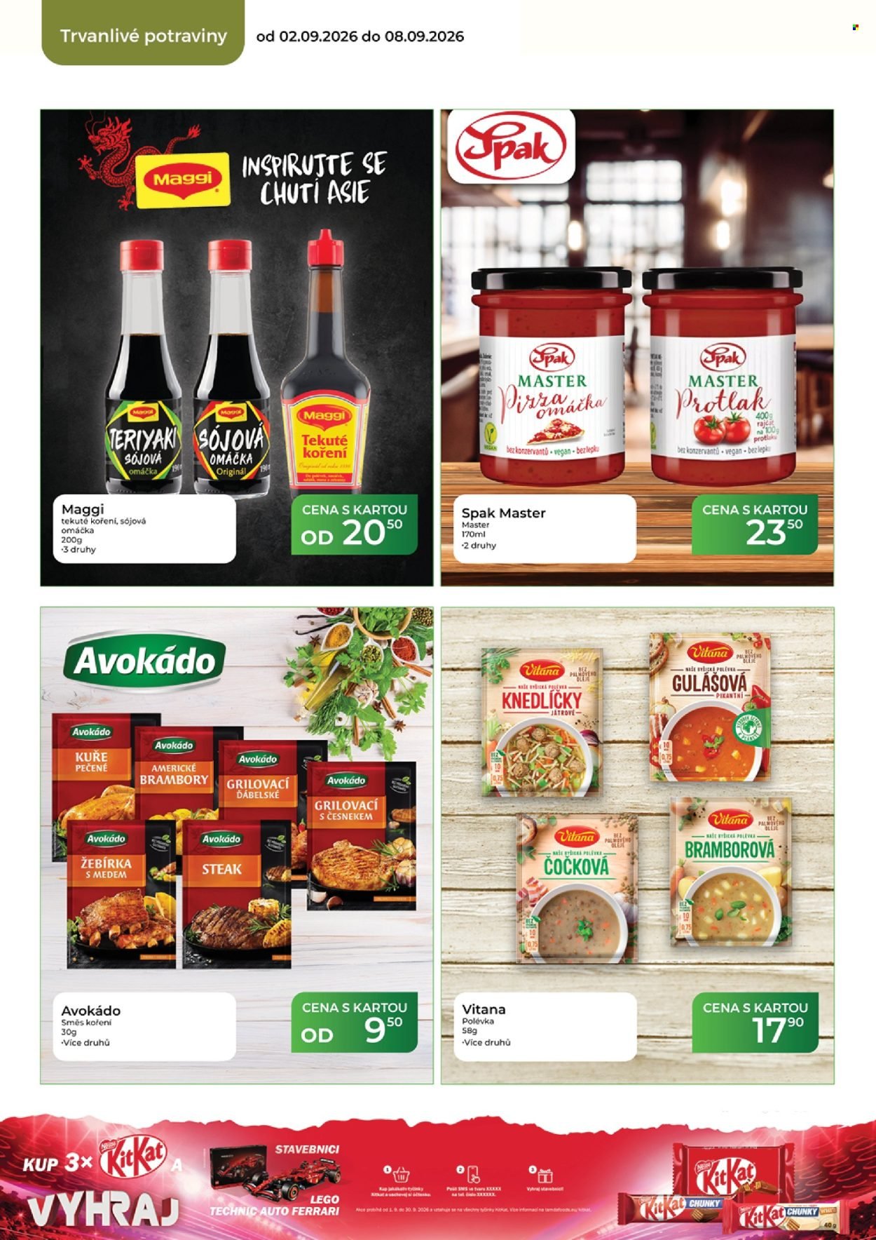 TAMDA FOODS leták - Od středy 2.9.2026