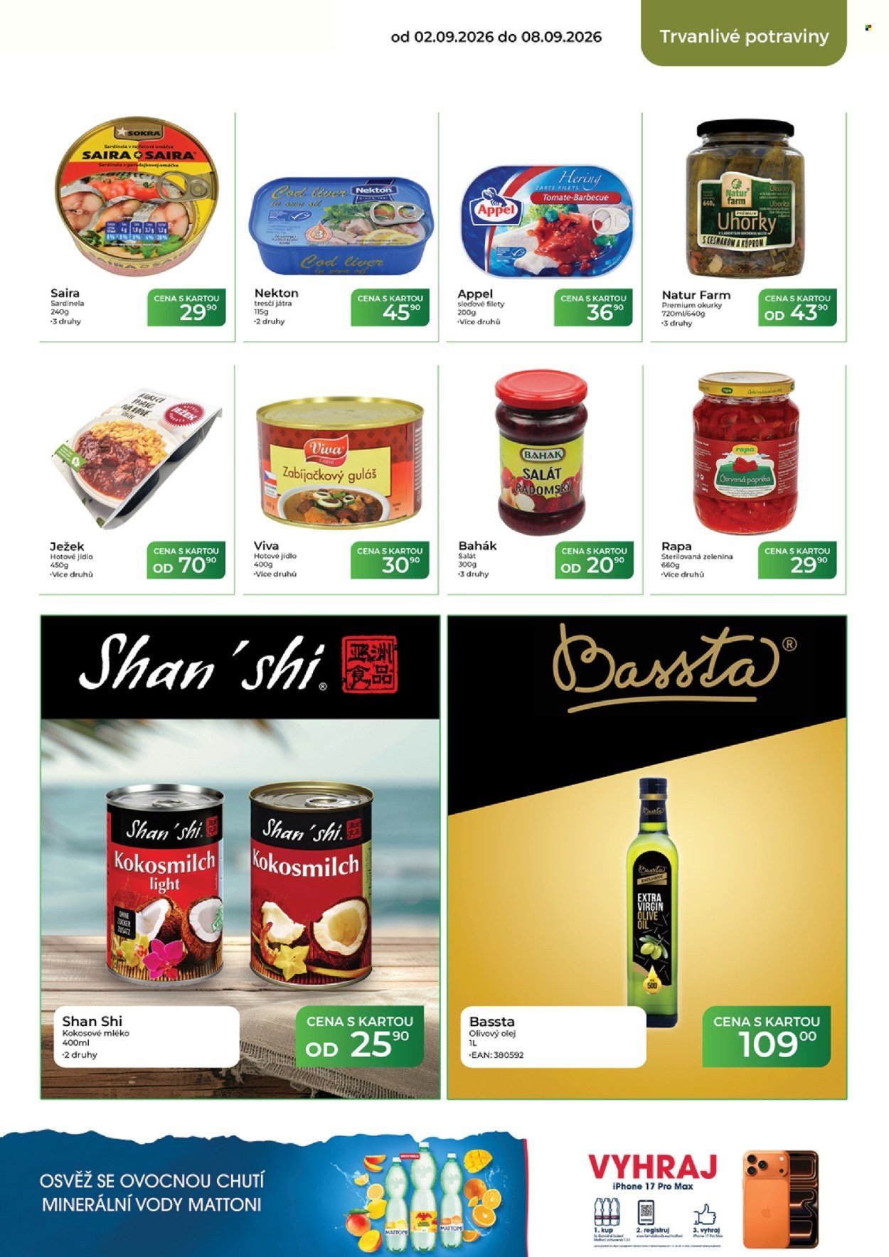 TAMDA FOODS leták - Od středy 2.9.2026
