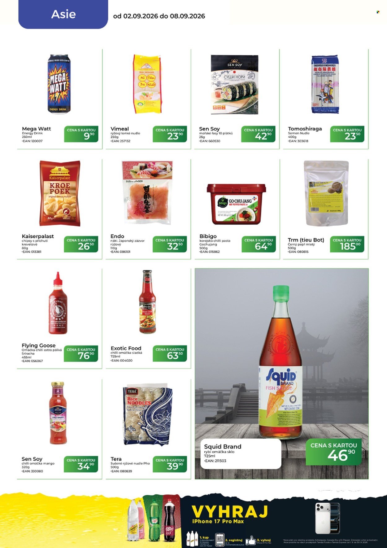 TAMDA FOODS leták - Od středy 2.9.2026