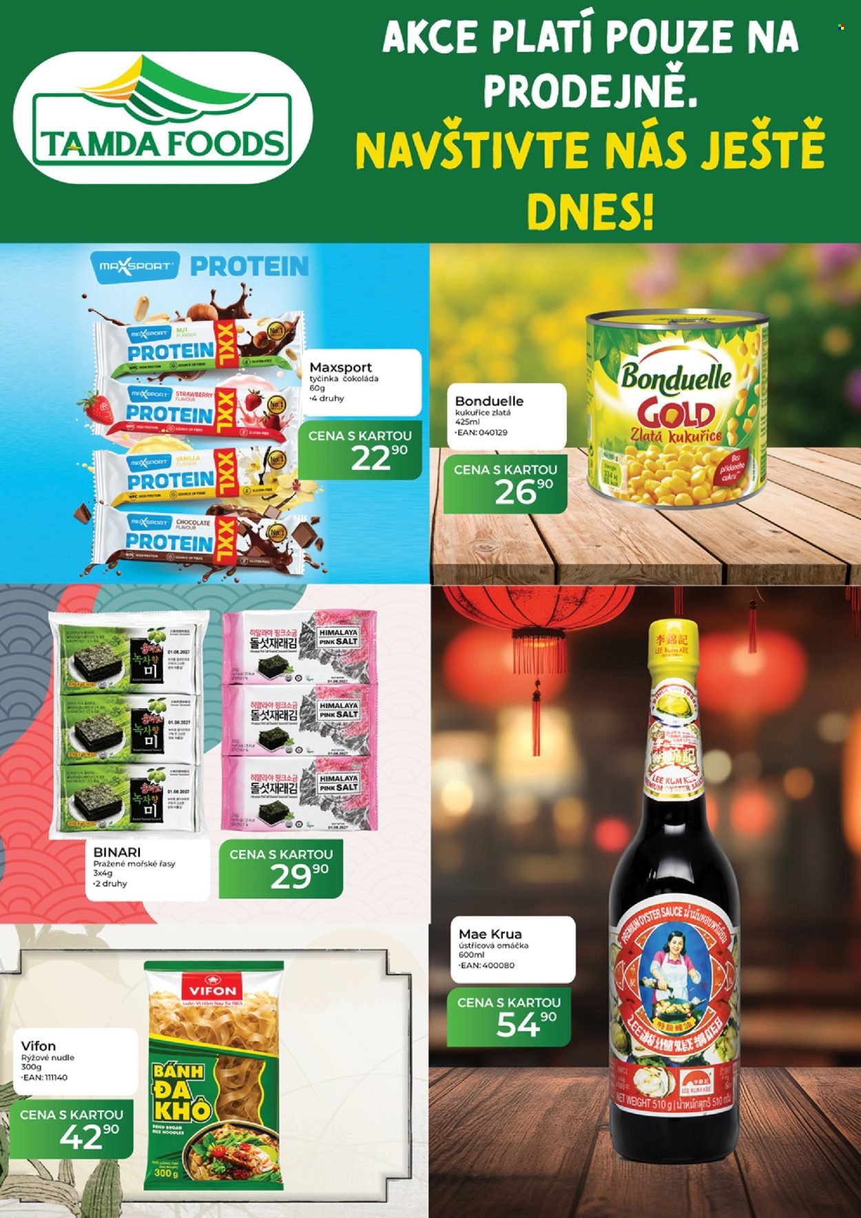 TAMDA FOODS leták - Od středy 2.9.2026