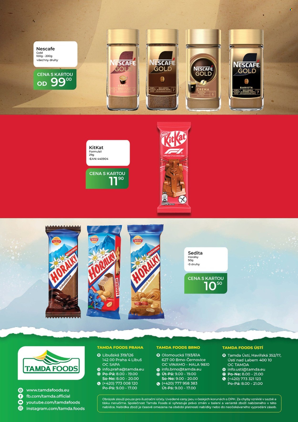 TAMDA FOODS leták - Od středy 2.9.2026