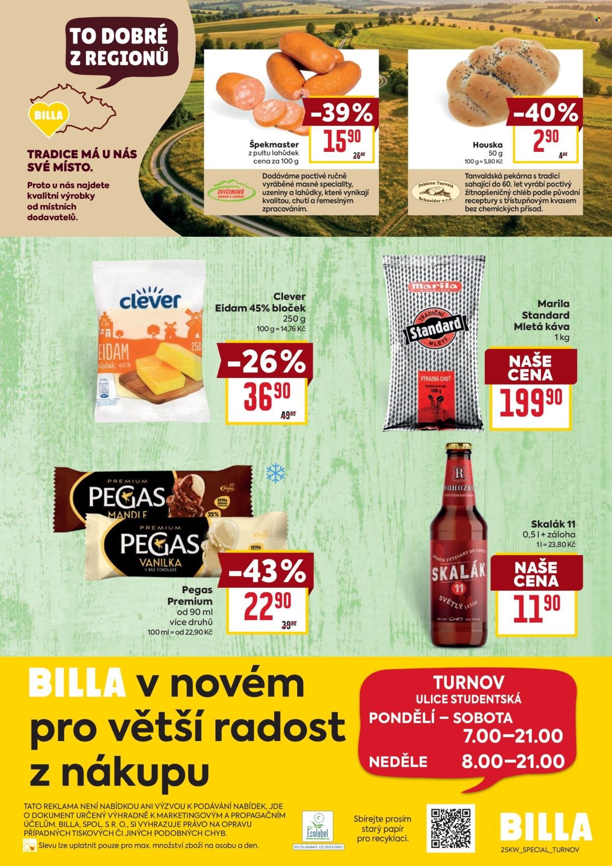 BILLA leták - Speciál: Turnov