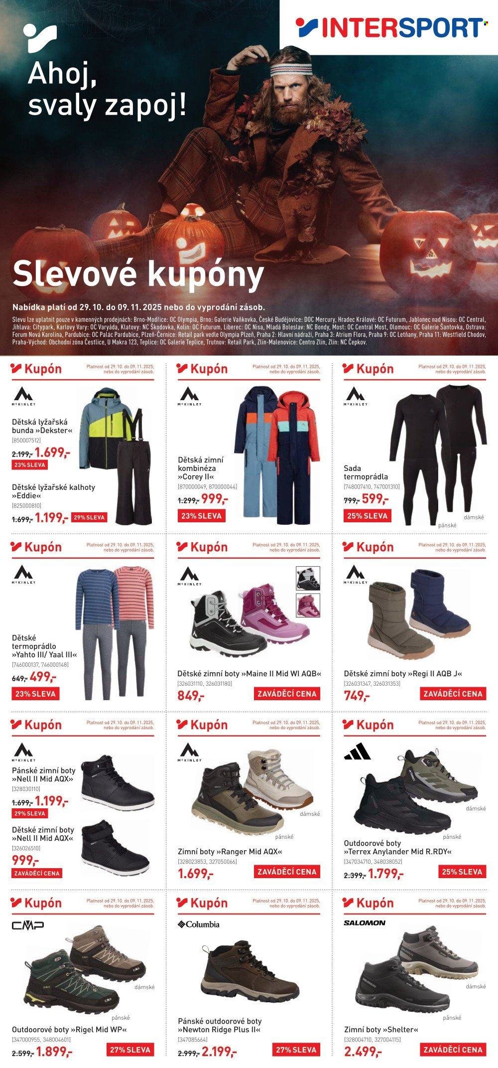 INTERSPORT leták - Od středy 29.10.2025 (2025-10-29 - 2025-11-09)