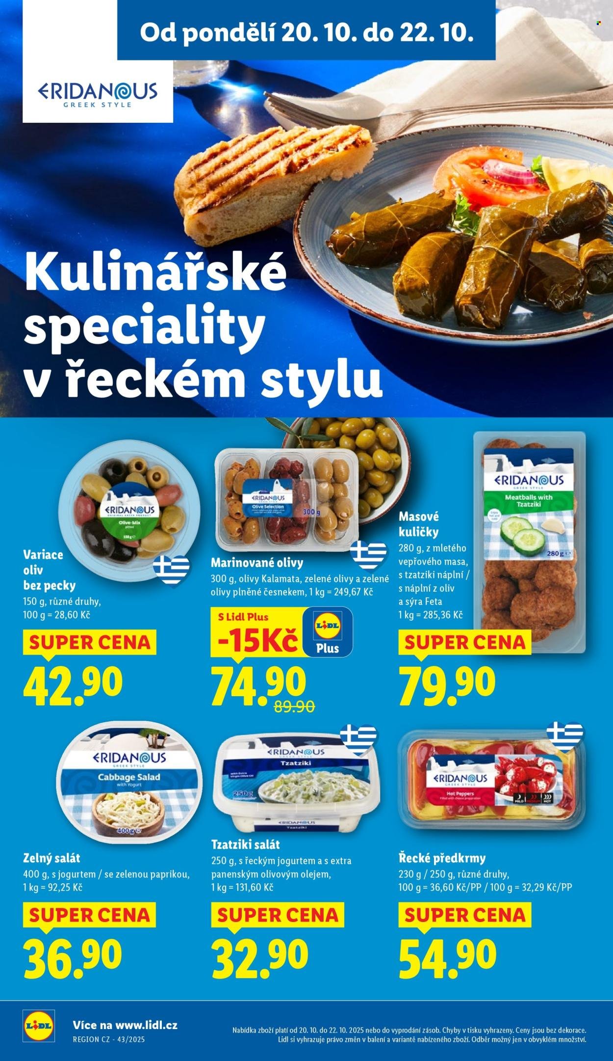 LIDL leták - Od pondělí 20.10.2025 (2025-10-20 - 2025-10-22)